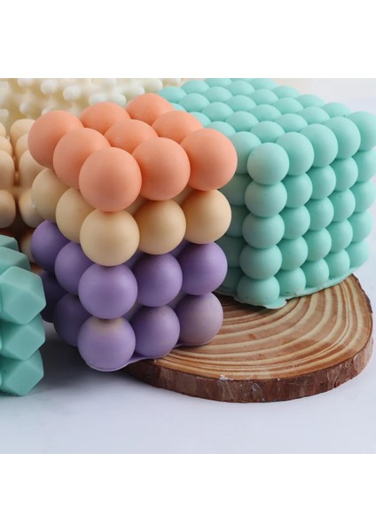 C9 Stili Yenı Büyük Geometrik Küp Mum Kalıbı Dıy Piramit Rubik Soya Balmumu Mum Kalıpları El Yapımı Kek Pişirme Araçları Sabun Formu Zanaat Aroma Kalıp (Yurt Dışından) fiyatları