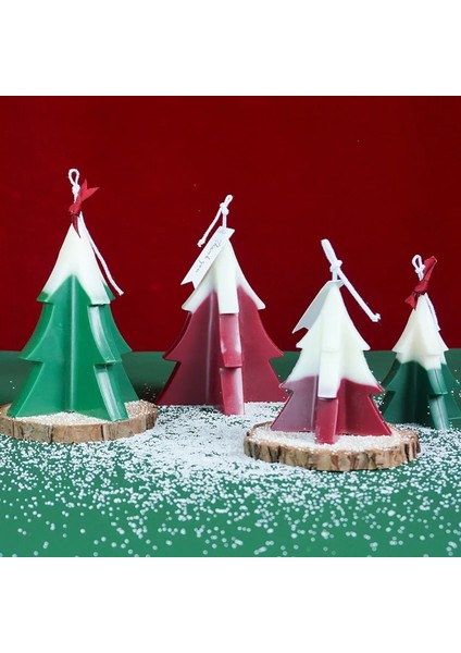 Kalıp-Büyük Tarzı El Yapımı Dıy Plastik Kalıp Noel Mum Kalıbı Çapraz Şekil Noel Ağacı Mum Plastik Kalıp Mum Yapımı Kiti Mum Kalıbı (Yurt Dışından) modelleri