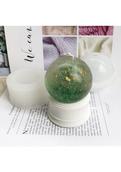 50MM Tarzı Yuvarlak Top Mum Kalıbı El Yapımı Mum Kalıbı Silikon Mum Sabun Aracı Dıy Aromaterapi Alçı El Sanatları Mum Yapımı Malzemeleri (Yurt Dışından) modelleri