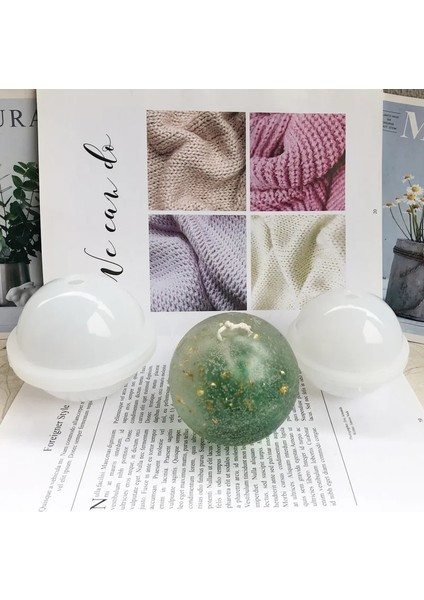 50MM Tarzı Yuvarlak Top Mum Kalıbı El Yapımı Mum Kalıbı Silikon Mum Sabun Aracı Dıy Aromaterapi Alçı El Sanatları Mum Yapımı Malzemeleri (Yurt Dışından) fırsatları