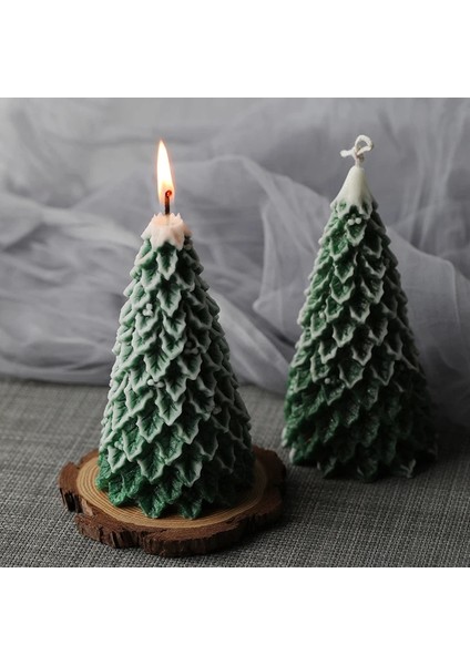 Ağaç Kalıp-M1 Tarzı Büyük 3D Noel Ağacı Balmumu Mum Silikon Kalıp Noel Hediyesi Pişirme Kalıpları El Yapımı Aroma Reçine Kil El Sanatları Kalıp (Yurt Dışından) modelleri