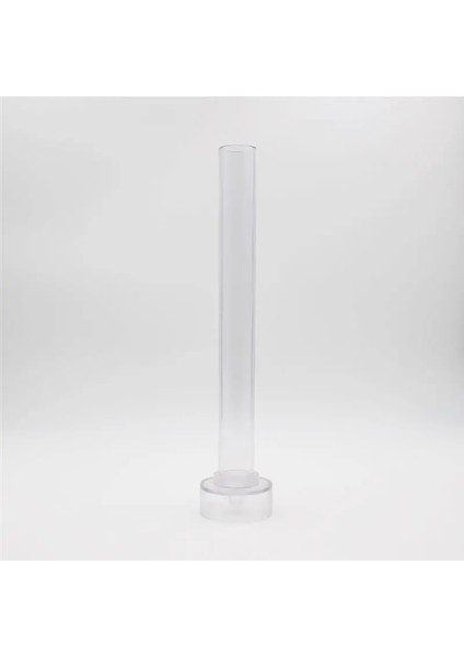 D-25CM Stili Şeffaf Plastik Ince Çubuk Mum Kalıbı Mum Yapımı Uzun Çubuk Yeniden Çok Kez Yeniden Kullanılmış Mum Kalıbı El Sanatları Yapımı Kolay Kullanım (Yurt Dışından)