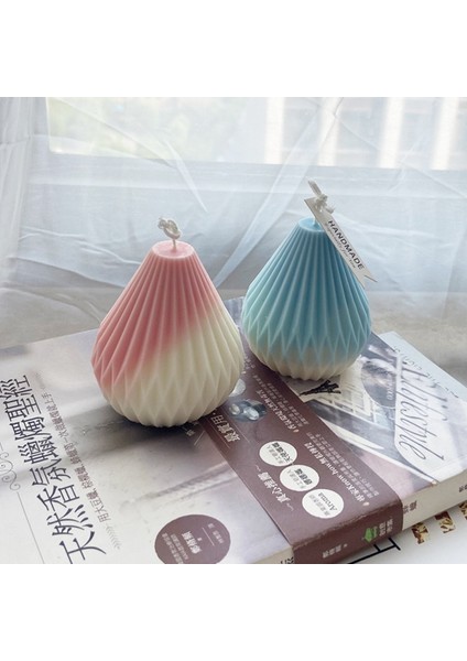 Bir Stil Dıy El Yapımı Mum Kalıp Armut Şekli Geometri Origami Balmumu Kokulu Silikon Kauçuk Mumlar Mum Yapımı Için Kalıplar Dıy Craft Araçları (Yurt Dışından) fiyatları