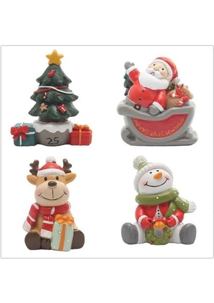 Noel Baba Tarzı 3D Noel Ağacı Şekli Silikon Noel Elk Mum Kalıpları Silikon Sabun Kalıp Kardan Adam Kek Kalıpları Ev Için Noel Süslemeleri (Yurt Dışından) fiyatları