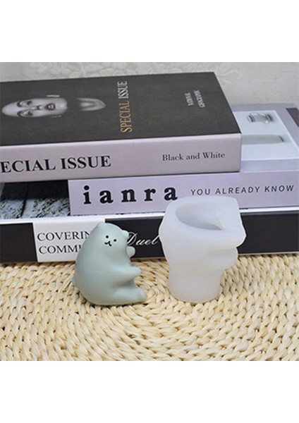 Ayı Stili Noel Ağacı Kutup Ayısı Silikon Mum Kalıp Dıy Fondan Çikolata Kalıp Alçı El Sanatları Sabun Yapma Aracı Ev Dekorasyon Sahne (Yurt Dışından) indirimleri