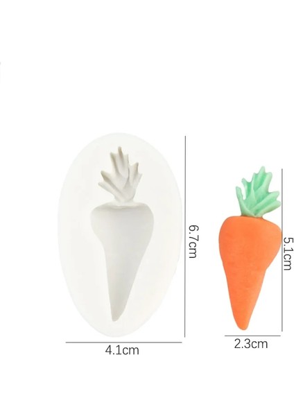 1 Kavite Havuç Stili Yeni 3D Paskalya Yumurtası Mum Silikon Kalıp Mum Yapımı Için Simülasyon Yumurta Kalıbı Dıy Mus Sabun Kalıpları El Dıy El Sanatları Pişirme Araçları (Yurt Dışından)