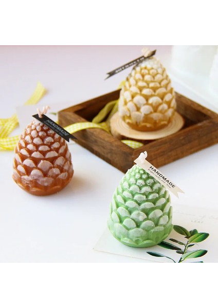 7cm Tarzı 1 Adet 3D Noel Çam Kozalağı Silikon Mum Kalıbı Diy El Yapımı Aromaterapi Mumları Balmumu Çam Kozalağı Mum Yapımı Kalıp (Yurt Dışından) modelleri