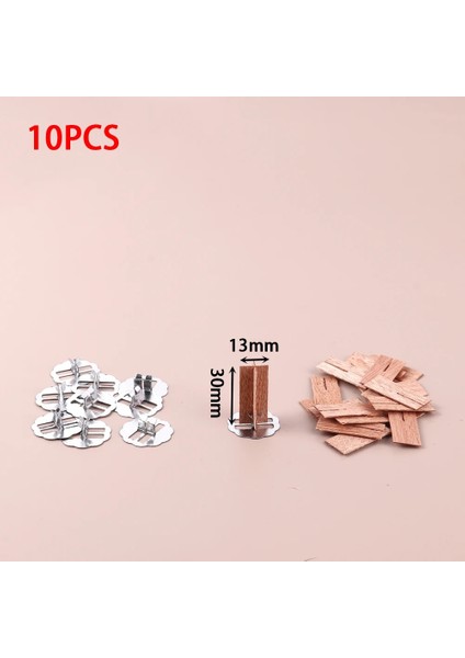 Haicheng Shop Çapraz 1.3x3 cm Stili Cottonwooden Mum Fitilleri Bazlı Saf Pamuk Mum Fitili Çekirdek Dıy Mum Yapımı Kaynağı El Yapımı Soya Parfin Balmumu Fitili (Yurt Dışından)