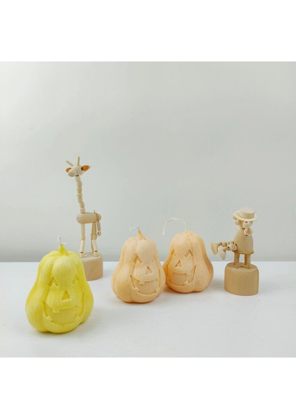 Korku Çığlığı Bıçağı Stili Face Balkabağı Mum Silikon Kalıp Cadılar Bayramı El Yapımı Balmumu Reçine Kalıp Yılbaşı Hediyeleri Diy Craft Mum Sabun Yapımı Ev Dekor (Yurt Dışından)