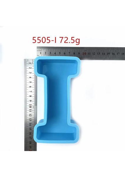 Ben Stil Epoksi Reçine Alfabe Kolye Mum Modeli Için Büyük Boy Mektup Reçine Kalıp Dıy Silikon Kalıp (Yurt Dışından)