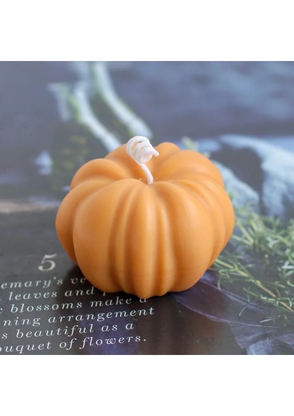 6.5x4.5cm Tarzı 3D Mini Kabak Şekli Mum Silikon Kalıp Reçine Sabun Polimer Kil Alçı El Sanatları Kalıp Cadılar Bayramı Ev Dekorasyonu (Yurt Dışından) modelleri