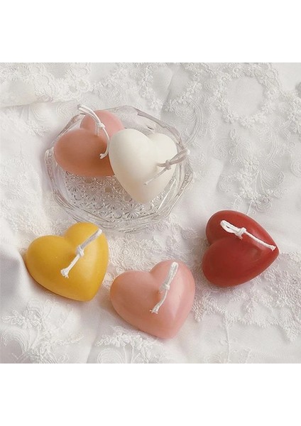 Elmas Kalp-L Tarzı 3D Aşk Kalp Silikon Kalıp Aroma Alçı Mum Balmumu Kalıp Dıy Kalp Şeklinde Tatlı Mus Kalıpları El Yapımı Ev Dekorasyon (Yurt Dışından) indirimleri