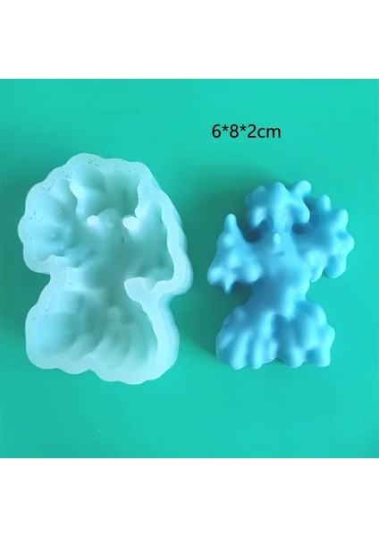 C3 Stili Diy Mumlar Kalıp Soya Balmumu Mumlar Kalıp Aromaterapi Alçı Mum 3D Silikon Kalıp El Yapımı Soya Mumları Aroma Balmumu Sabun Kalıpları (Yurt Dışından)