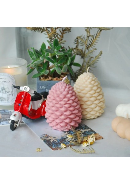 C Stili Büyük Noel Ağacı Mum Kalıbı Çam Kozalağı Kalıp Mum Yapımı Kiti Sabun Kalıpları Sabun Yapımı Için Noel Hediyesi Ev Dekorasyonu (Yurt Dışından) indirimleri