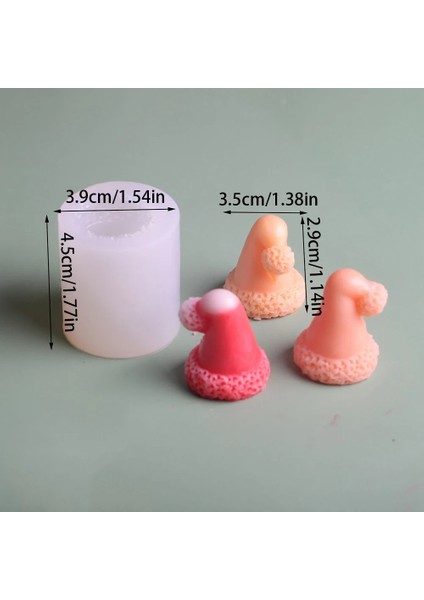 Koyu Haki Stili Noel Kardan Adam Mum Silikon Kalıp Diy Bebek Alçı Craft Ev Yapımı Sabun Yapımı Fondan Kek Pişirme Kalıpları Ev Dekorasyon (Yurt Dışından)