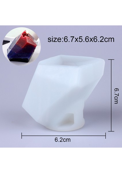 H Tarzı 3D El Sanatları Için Silikon Kalıplar Gül Çiçek Mum Kalıbı Dıy El Yapımı Aromaterapi Mum Kalıpları Reçine Kalıpları Mum Yapma Malzemeleri (Yurt Dışından)