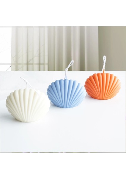 S Rastgele Renk Stili 3D Deniz Kabuğu Mum Kalıbı Kokulu Mum Kalıbı El Yapımı Mum Yapımı Kabuk Aromaterapi Alçı Kalıpları Plastik Tarak Sabun Kalıbı (Yurt Dışından) fırsatları