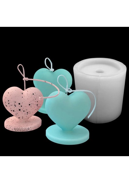 D Stili 3D Aşk Şekli Silikon Mum Kalıbı Dıy Kalp Reçine Kalıp Mum Balmumu Epoksi Sabun Yapımı Düğün Hediyeleri Zanaat Ev Dekorasyon Tedarik (Yurt Dışından) fiyatları