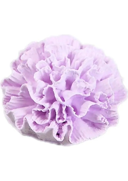 Renk Rastgele Stili 3D Karanfil Çiçek Silikon Kalıp Dıy Aromaterapi Alçı Mum Sabun Kalıbı Ev Yapımı Mum Formu Sabun Kalıbı Kek Dekorasyon Aracı (Yurt Dışından)
