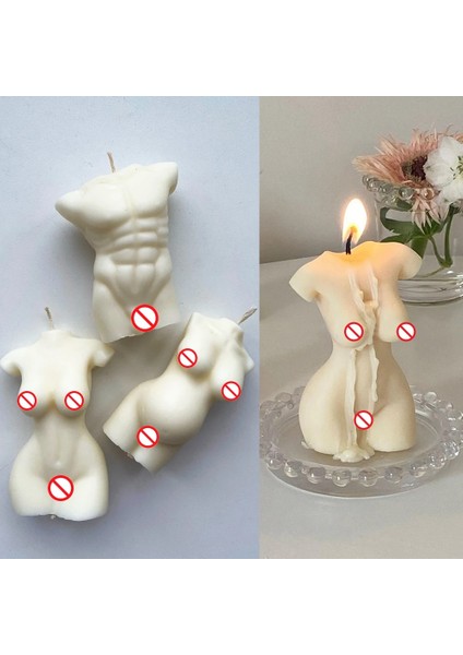 No.1 Tarzı Dıy Mum Kalıp 3D Sanat Insan Vücudu Heykel Modeli Kadın Erkek Hamile Silikon Kalıplar El Yapımı Sabun Kalıp Aromaterapi Balmumu Kalıp (Yurt Dışından)