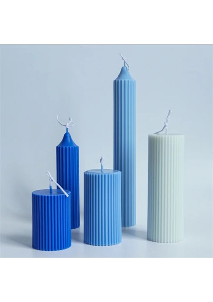 3.5X25CM Stili 3D Uzun Kutup Şerit Mum Kalıbı Plastik Dıy El Yapımı Heykel Roma Sütun El Sanatları Mum Yapımı Kalıpları Avrupa Sabun Kalıpları (Yurt Dışından) modelleri