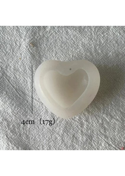 1.5 Inç Tarzı 3D Mum Kalıpları Aşk Kalp Tasarım Silikon Kalıp Araba Kolye Alçı Alçı Mum Kalıpları Sabun Yapımı (Yurt Dışından)