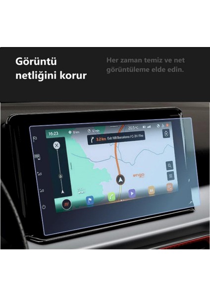 Seat Arona Xperience 9.2 Inç Multimedya Ekran Koruyucu Nano Şeffaf modelleri