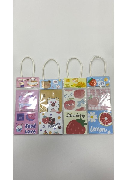 Munis Figürlü Post It Yapışkanlı Notluk Etiket Ayraç Postit Not Kağıdı 1 Adet