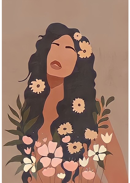 Sayılarla Boyama Seti Çiçek Esintisi 40x50 cm fiyatları