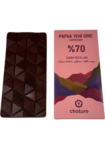 Papua Yeni Gine Çikolata %70 Kakao 100 g.