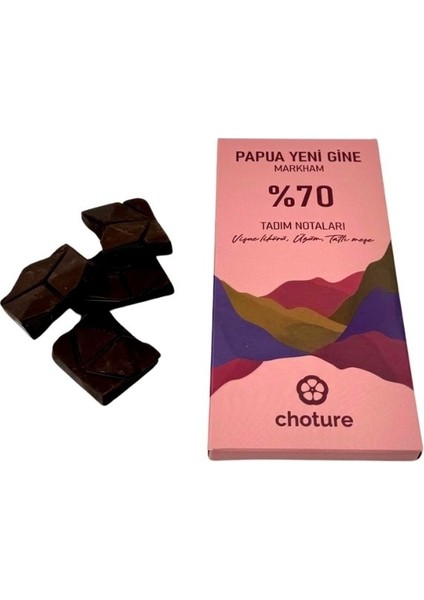 Papua Yeni Gine Çikolata %70 Kakao 100 g. fiyatları