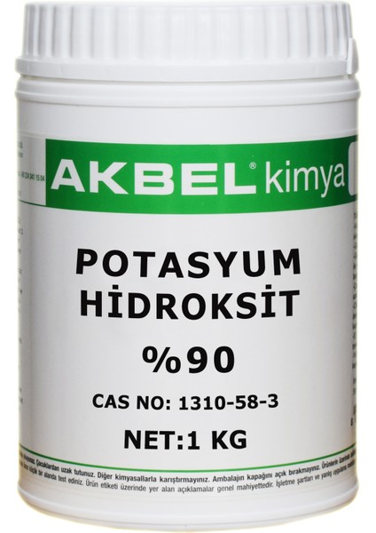 Potasyum Hidroksit 1 kg