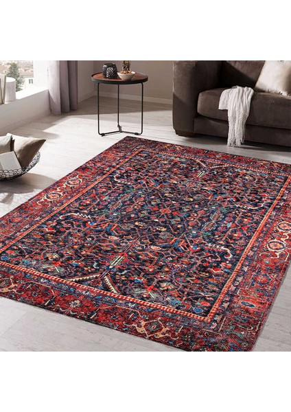 Klasik Afgan Türkmen Otantik Kilim Desenli Dijital Baskılı Halı Kaydırmaz Tabanlı Yıkanabilir Halı fiyatları