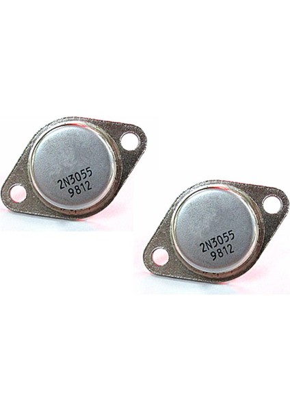 2pcs 2N3055 Npn Transistör To -3 Audion Yüksek Güç - Invertör Için 115W (Yurt Dışından)
