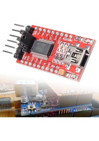 3.3V/ 5V Için USB - Ttl FT232RL Seri Adaptör Dönüştürücü Modülü (Yurt Dışından)