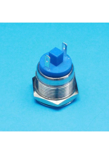19MM Düz Su Geçirmez Anlık Metal Itme Düğmesi Anahtarı 3A/250VAC 1no (Yurt Dışından) indirimleri