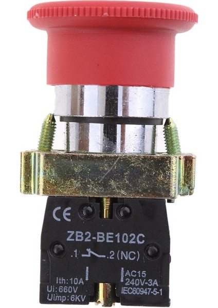 Nc Mandal Kırmızı Işaret Acil Durum Push Düğme Anahtarı XB2-BS542 22MM Montaj (Yurt Dışından) fiyatları