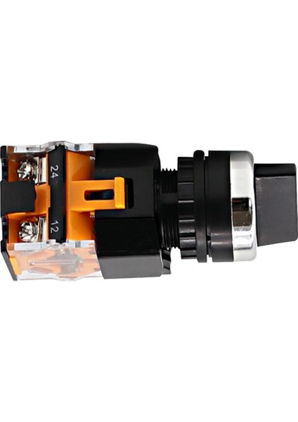 Tur 22MM Döner Seçici Anahtarı Iki 2 Konum Nc + No 10A Düğme Anahtarları (Yurt Dışından)