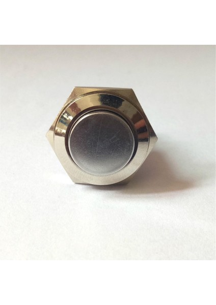 5 Su Geçirmez Yüksek Yuvarlak Metal Anlık Düğmesi I (Yurt Dışından)