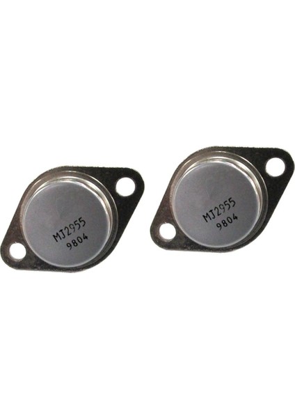 2pcs 2N2955 Pnp Transistör Güç Triod 100V 15A To3 Ayrı Yarı Iletken (Yurt Dışından)