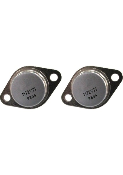 2pcs 2N2955 Pnp Transistör Güç Triod 100V 15A To3 Ayrı Yarı Iletken (Yurt Dışından)
