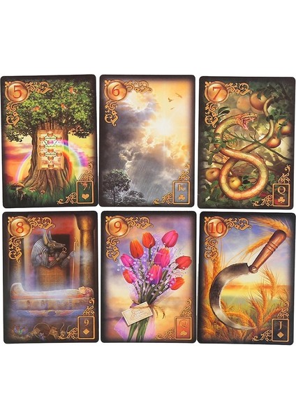 Ateş Tarot Stili Yeni Oracle Tarot Kartları Glided Reverie Lenormand Genişletilmiş Baskı Kurulu Güverte Oyunları Parti Oyunu Için Palying Kartları (Yurt Dışından) fırsatları
