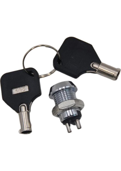 15MM Anahtar Kullanma Güvenlik Namlu Anahtarı Spst 2 Pozisyonlu + 2 Narlel Keys 907A Uk (Yurt Dışından) fırsatları