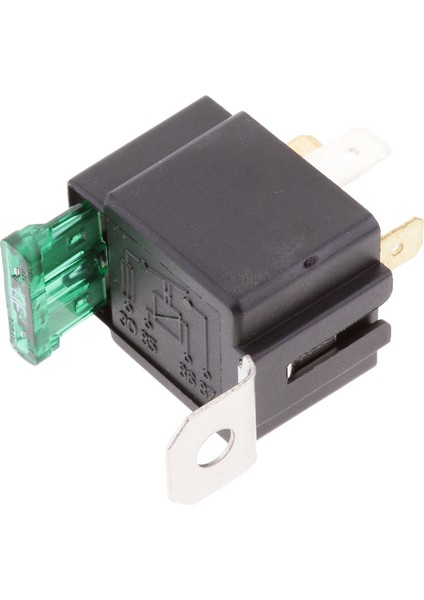 3pcs 24V 30A 4 Pin Terminal Spst Röle Güç Anahtarı Bıçak Sigortalı (Yurt Dışından)