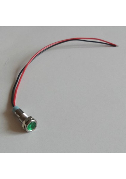 2x Yeşil ve Kırmızı 220V Sinyal Güç Kaynağı LED Gösterge Işık Lambası (Yurt Dışından)