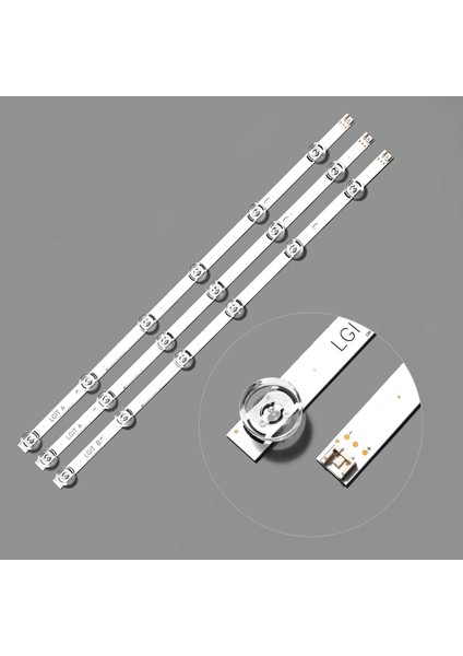 LG32 32LB5800-CB LCD Tv Için 3x LED Strip Lights Televizyon Değiştirme Parçaları (Yurt Dışından)