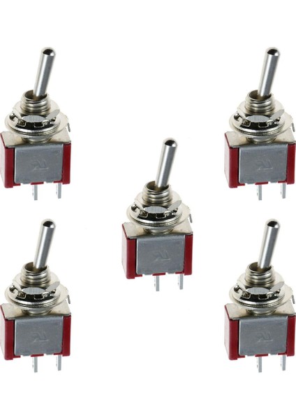 5 x Açık/kapalı Miniatür Geçiş Anahtarı Model Demiryolu Spst (Yurt Dışından) modelleri