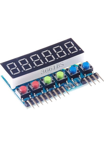 Anahtar Ekran 6 Bit Dijital LED Tüp 6 Bit TM1638 Modül (Yurt Dışından)