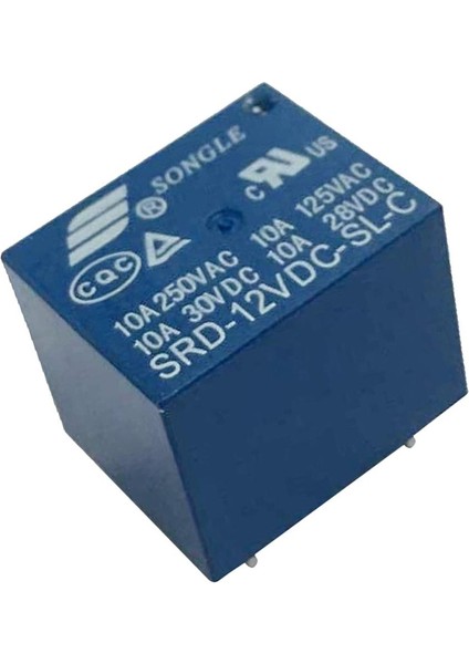 30PCS Mini Power Şarkı Rölesi 12V 10A Spdt 5 Pin Pcb (Yurt Dışından)
