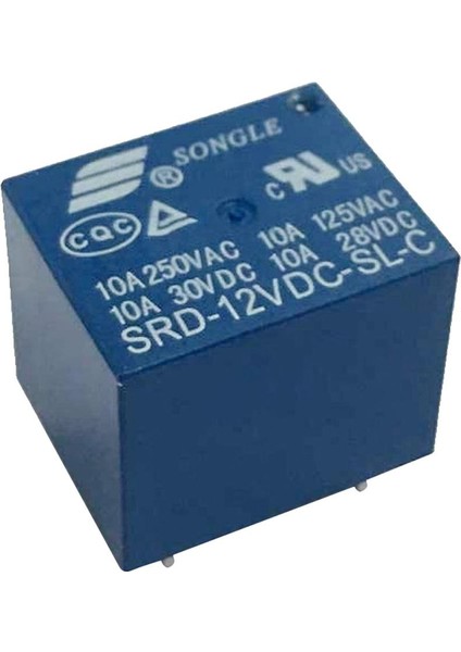 30PCS Mini Power Şarkı Rölesi 12V 10A Spdt 5 Pin Pcb (Yurt Dışından)